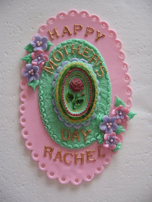 Rachel's Mother's Day Cake