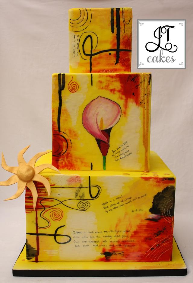 Abstract cake 2 Decorated Cake by JT Cakes CakesDecor