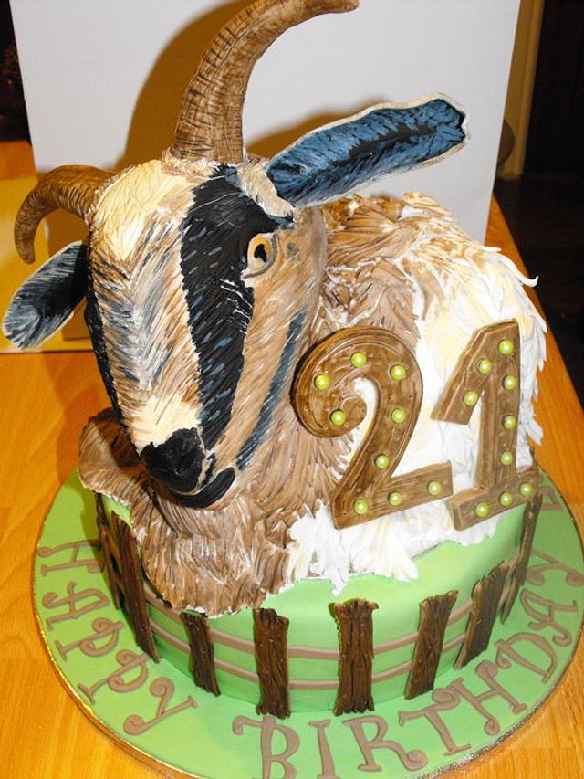 The Goat Sugar Cookie Cake | Tamara's the Cake Guru