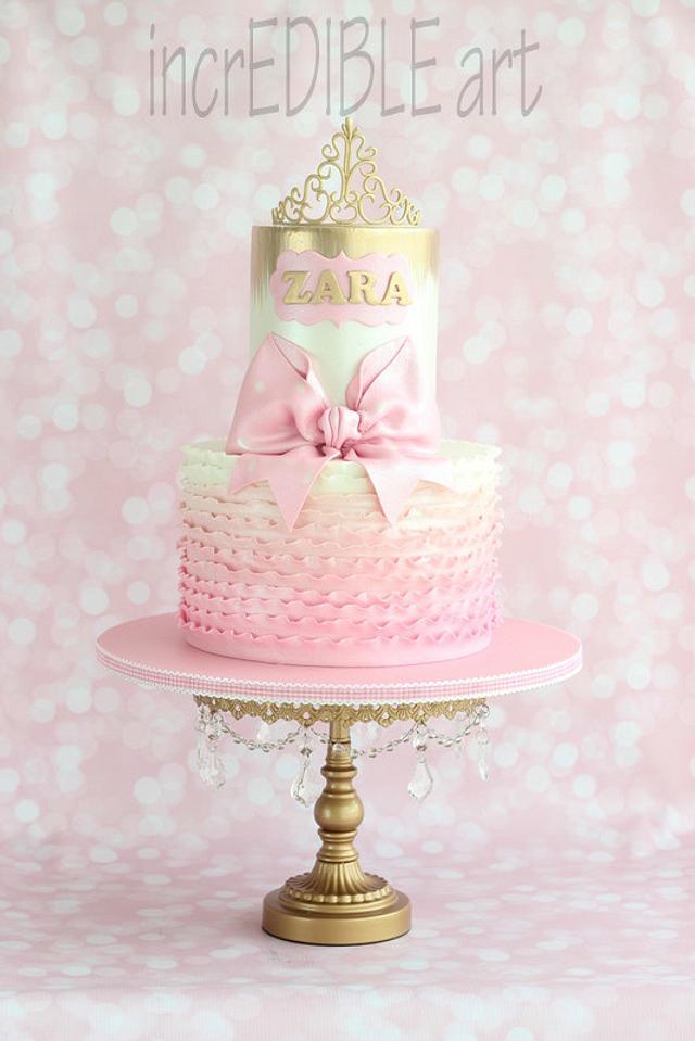 Baptism Cake Decorated Cake by Rumana Jaseel CakesDecor