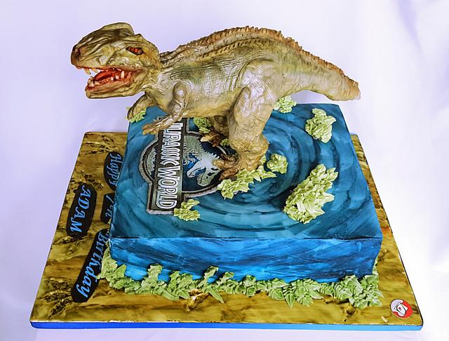 Indominus Rex Cake Cake By Tinaz Tinzi S Cakesdecor