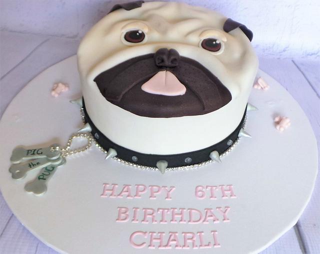 Pig the 2025 pug cake