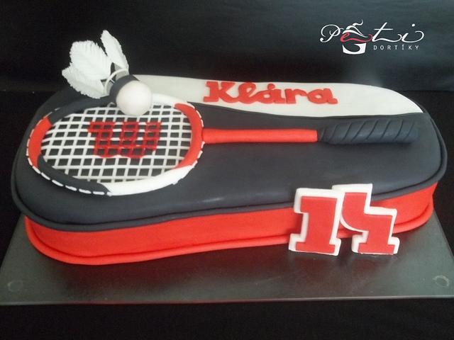 Badminton Cake - Decorated Cake By Peticakes   Peti - Cakesdecor