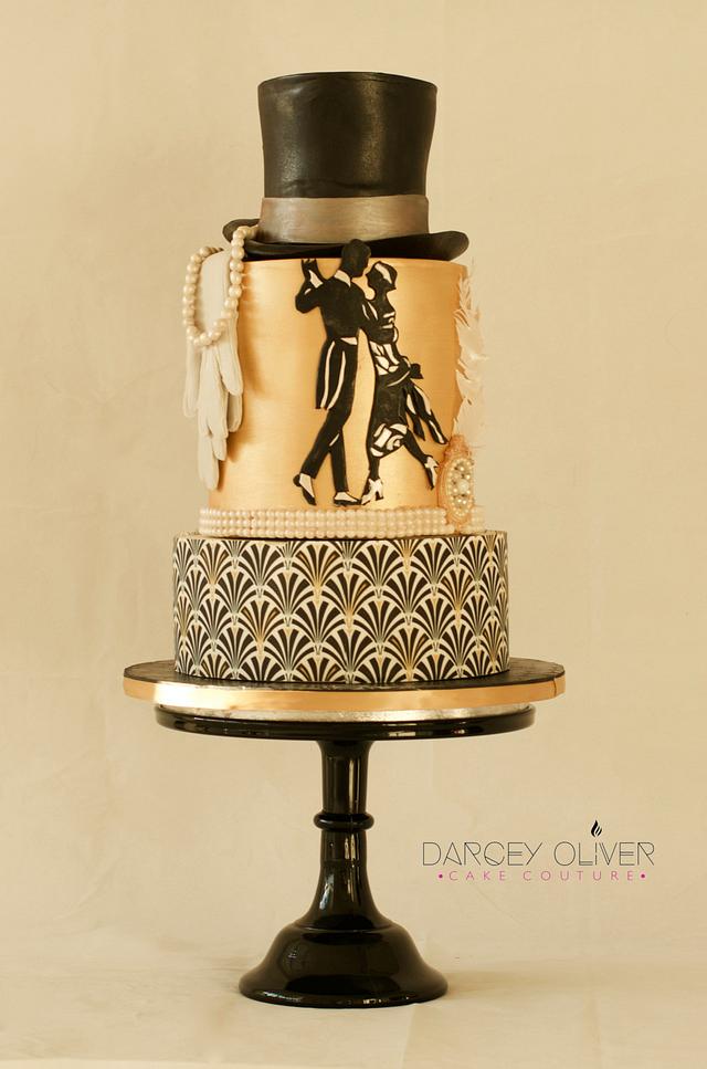 Charleston Decorated Cake by Sugar Street Studios by CakesDecor