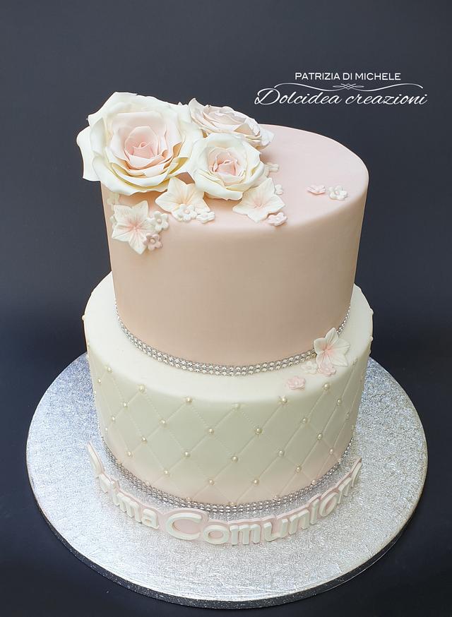 First Communion - Decorated Cake By Dolcidea Creazioni - Cakesdecor