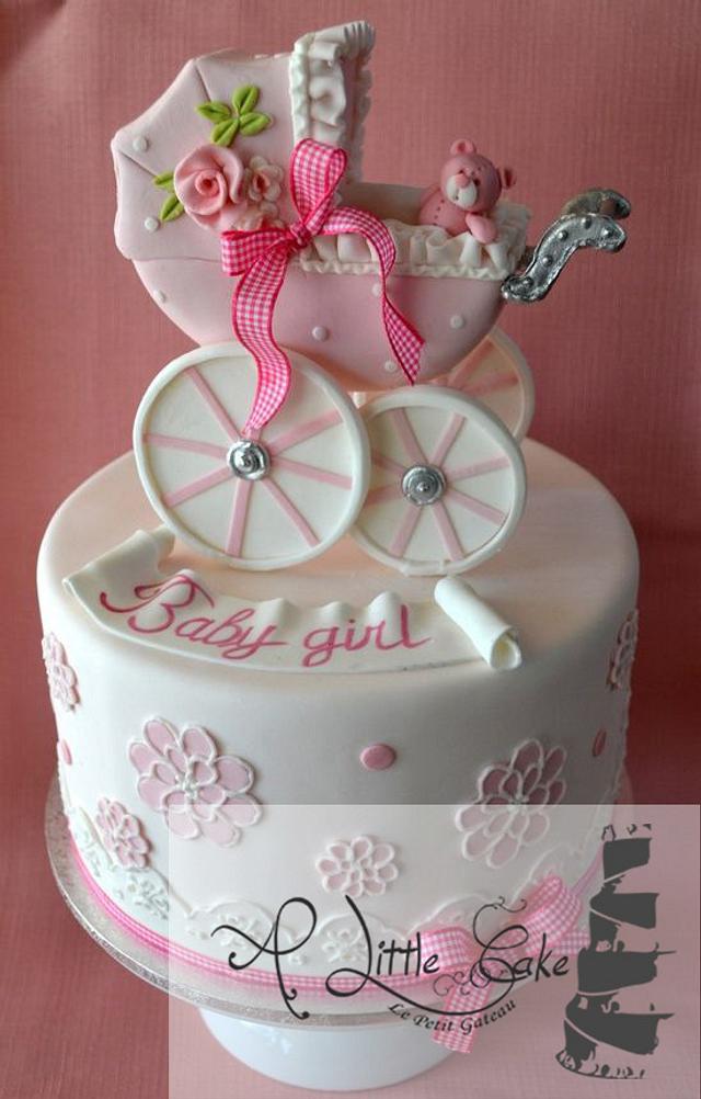 Baby-Shower-Cake - cake by Leo Sciancalepore - CakesDecor