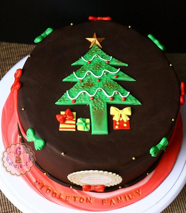 Happy Holidays! - Decorated Cake by G Sweets - CakesDecor