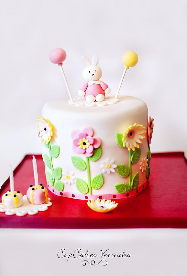 Miffy - Decorated Cake by CupCakes Veronika - CakesDecor