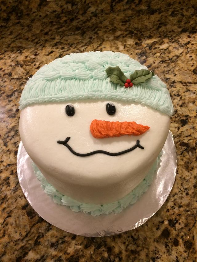 Snowman Hemisphere Cake Recipe | Lakeland Inspiration