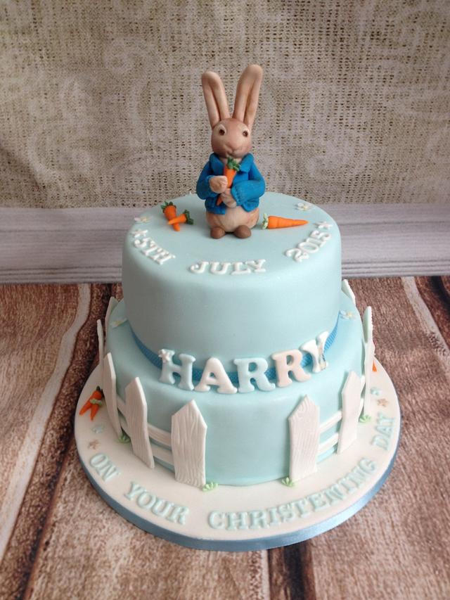 Peter rabbit cake 2 - Decorated Cake by silversparkle - CakesDecor