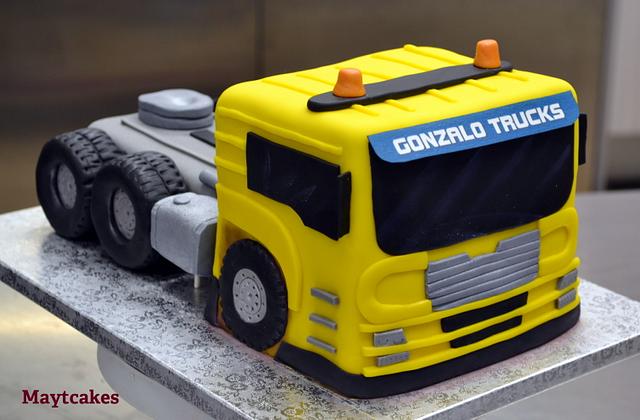 Amazon.com: Glitter Building Truck Happy Birthday Cake Topper, Construction Truck  Cake Decor, Happy Birthday Vehicle Theme Party Decorations for Baby Shower  or Kids Birthday Party Decor Supplies : Toys & Games