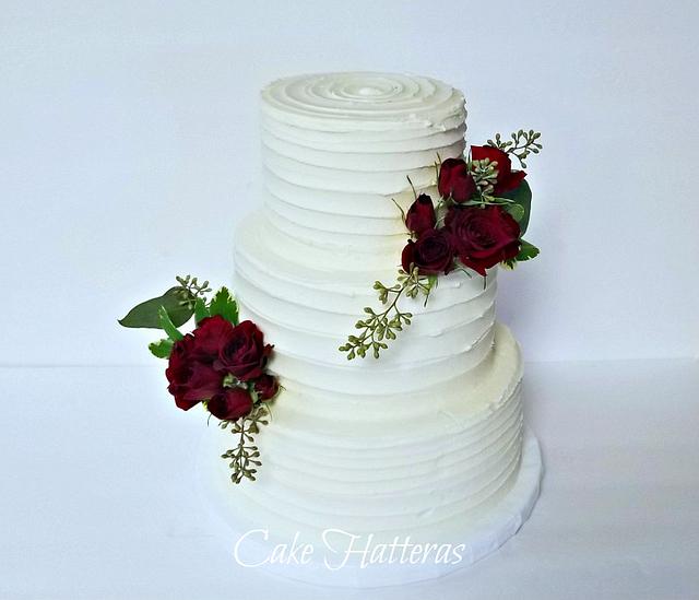 October Wedding - Decorated Cake by Donna Tokazowski- - CakesDecor