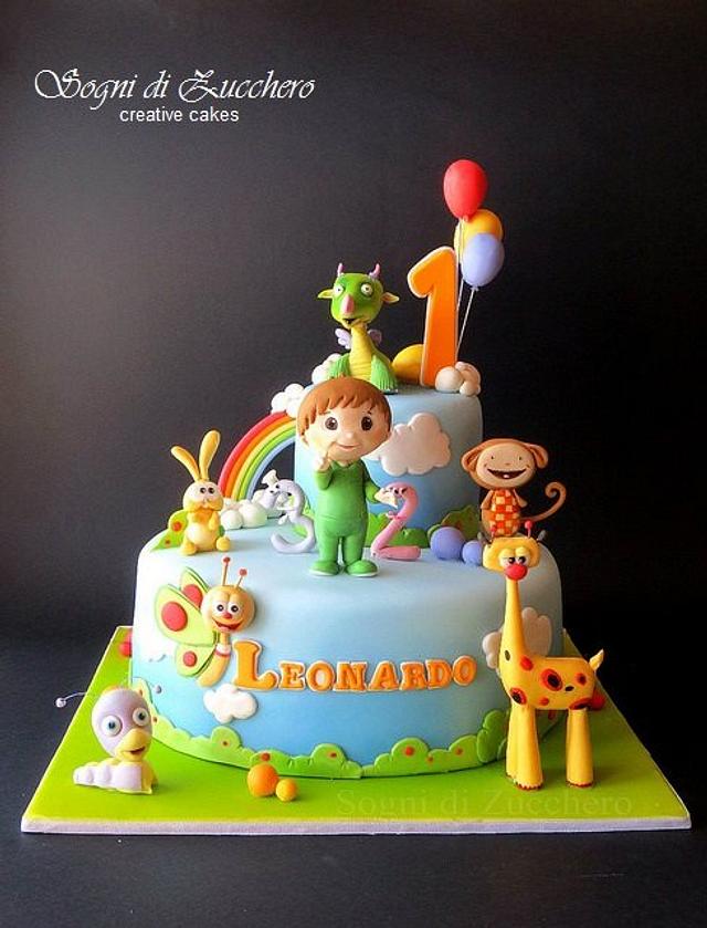 Baby Tv cake - Decorated Cake by Maria Letizia Bruno - CakesDecor