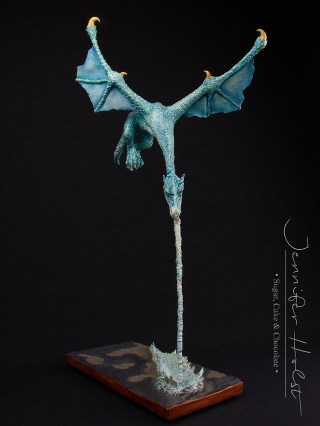 Ice Dragon - Gravitiy Defying Sculpture