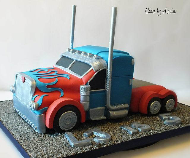 Optimus Prime Cake