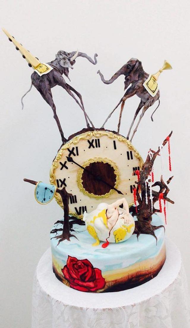 Торт дали. Cake Salvador Dali. Торт Сальвадор дали. Торт для дизайнера художника. Торт в стиле Сальвадора дали.