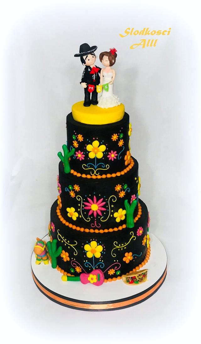 Mexican Wedding Cake - Decorated Cake by Alll - CakesDecor