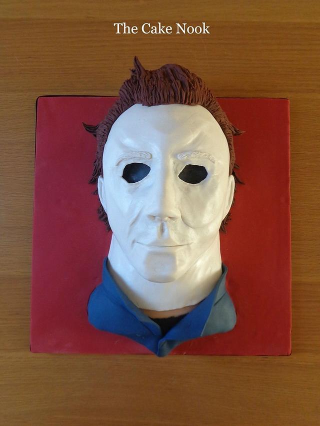 Michael Myers Cake Happy Halloween Cake By Zoe Cakesdecor