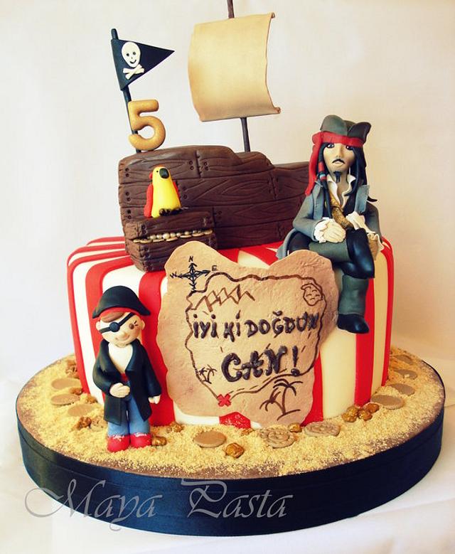 Little Pirate cake - Decorated Cake by Maya Suna - CakesDecor