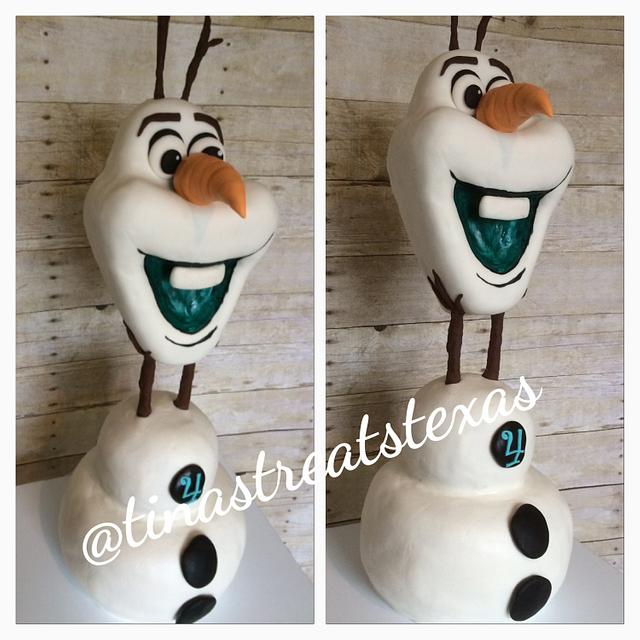 life size olaf teddy