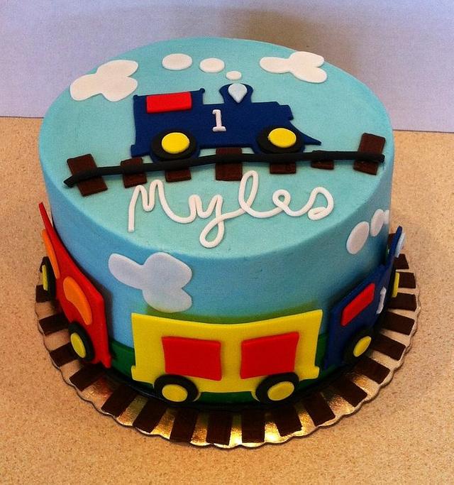 Choo choo - Decorated Cake by res3boys - CakesDecor