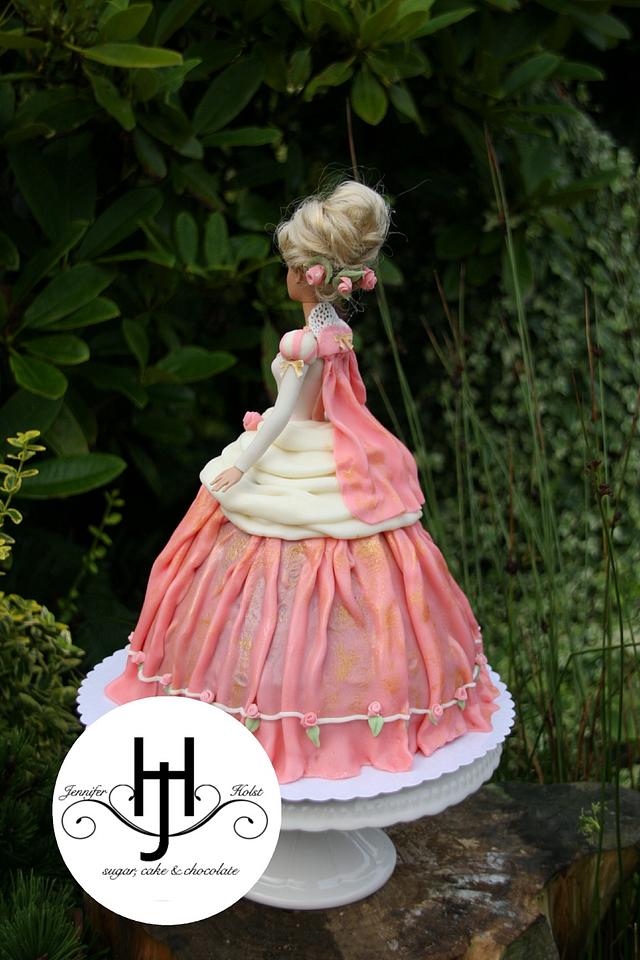 Barbie Cake Cake By Jennifer Holst • Sugar Cake And Cakesdecor 