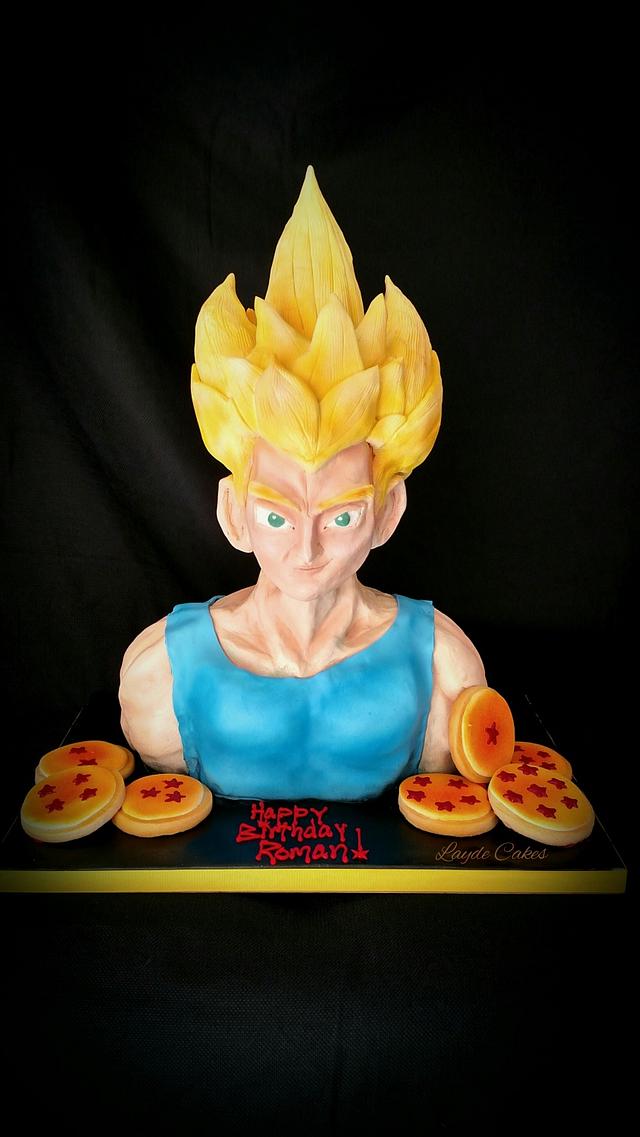 Super Saiyan Vegeta Cake By Brittani Diehl Cakesdecor