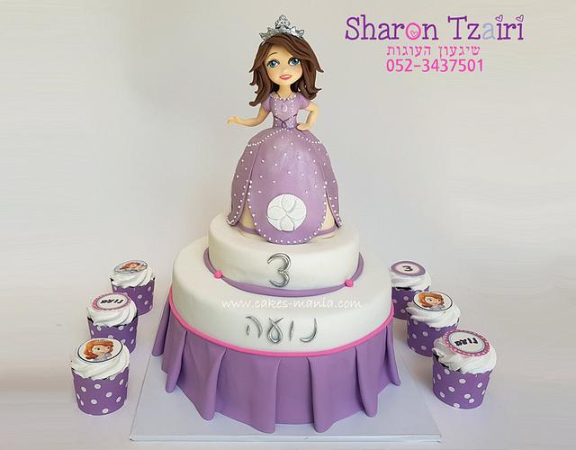 Princess Sofia Cake Decorated Cake By Sharon Tzairi Cakesdecor 