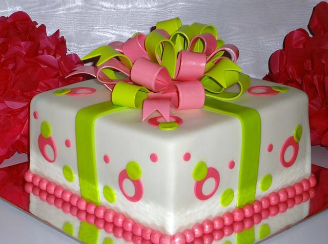 Present cake