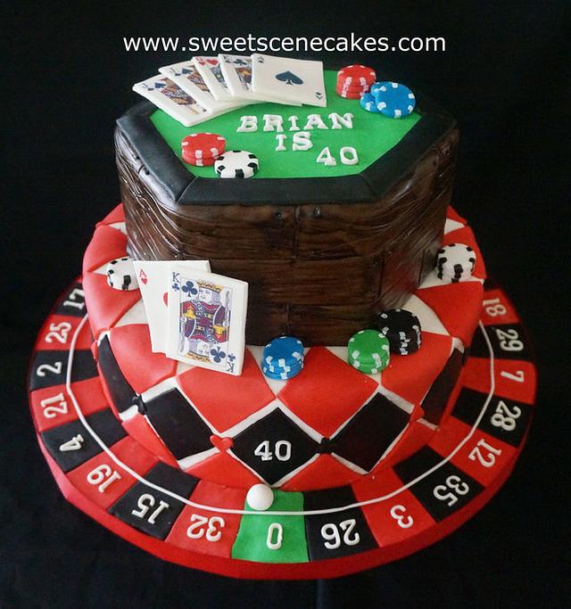 Casino Cake - Cake by Sweet Scene Cakes - CakesDecor