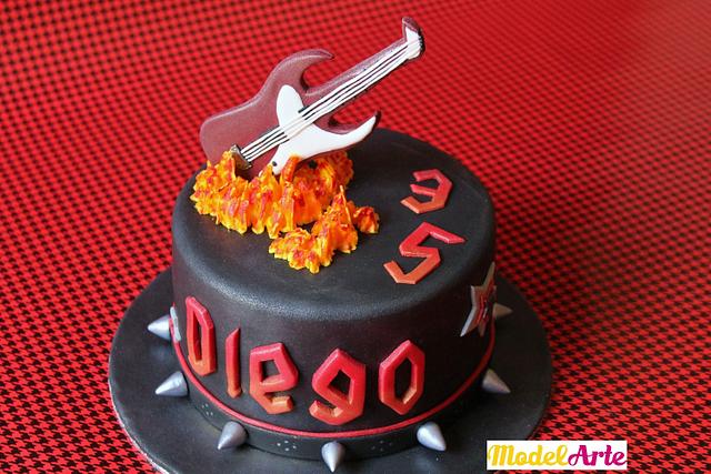 heavy metal cake