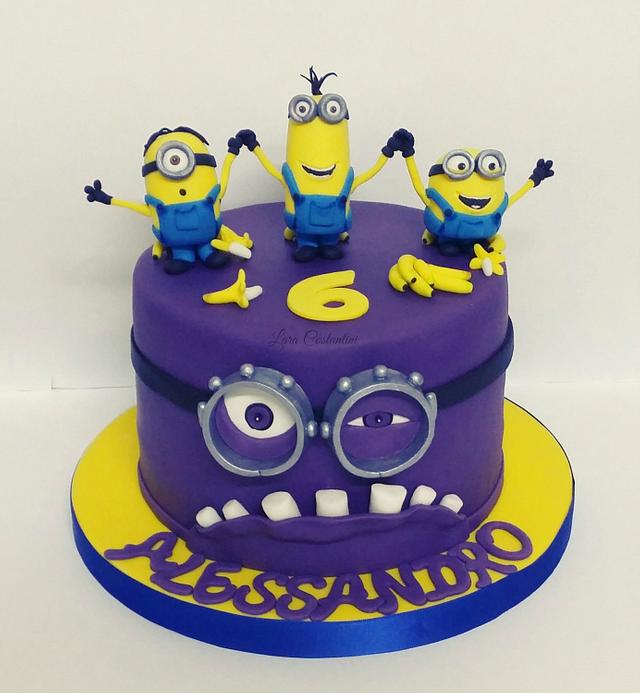 Minions Cake!! - Decorated Cake by Lara Costantini - CakesDecor