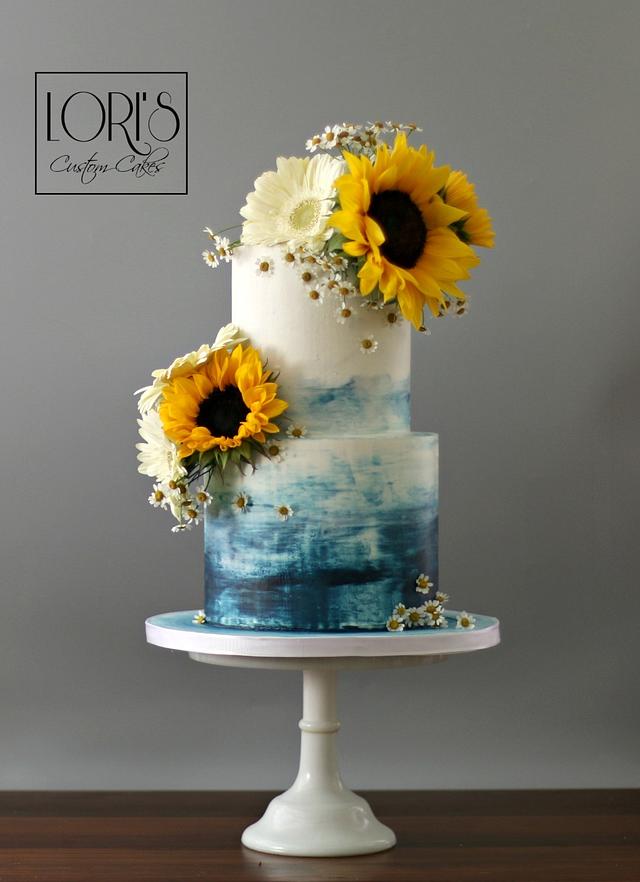50th buttercream Birthday - Decorated Cake by Lori - CakesDecor