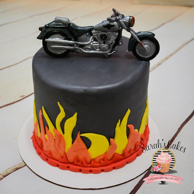Acrylic Happy Birthday Cake Toppers Cool Sports Car Motorcycle Birthday Cake  Topper for Boy Man Party Layout Baking Cake Decor | Lazada PH