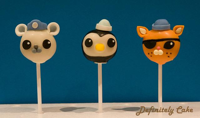 Octonaut Cake Pops - Decorated Cake by Definitely Cake - CakesDecor