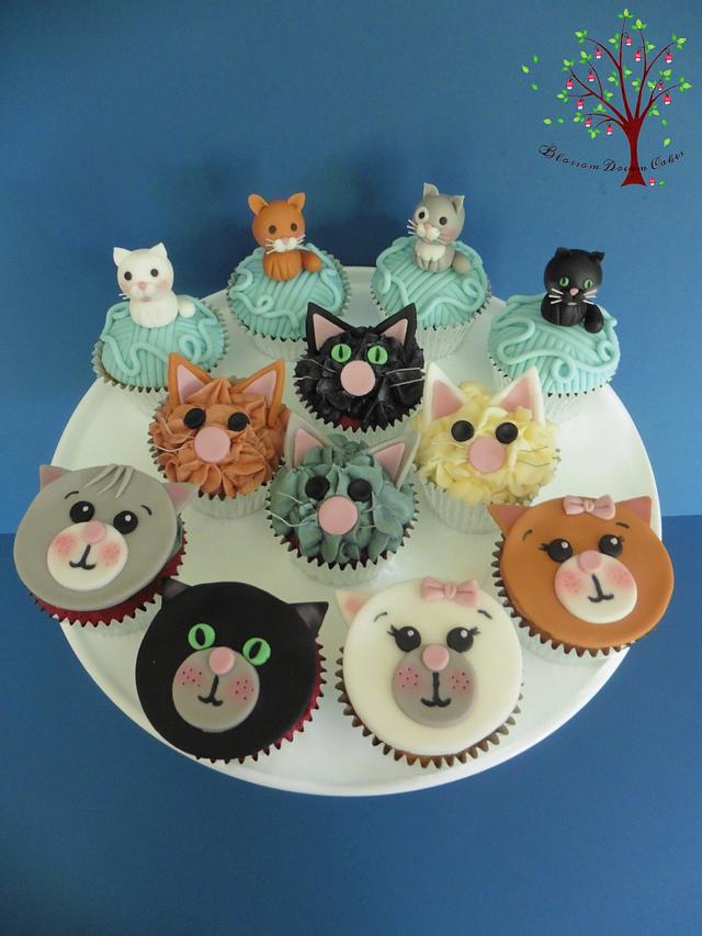 kitten cupcakes
