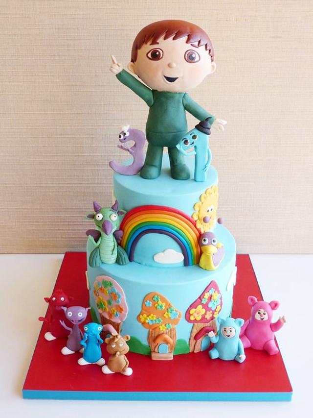 BabyTv cake - Decorated Cake by Margarida Abecassis - CakesDecor