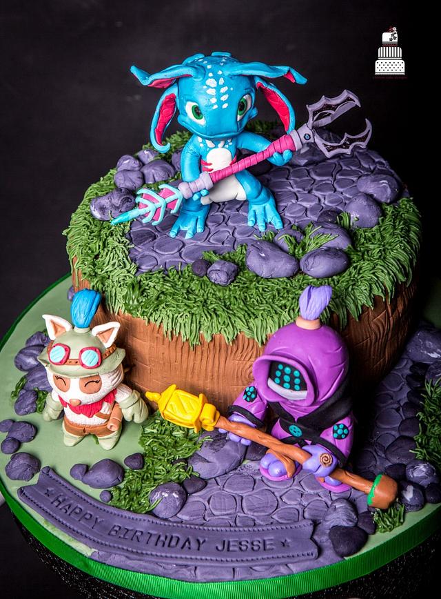 League Of Legends Cake By Anni creative Cakesdecor