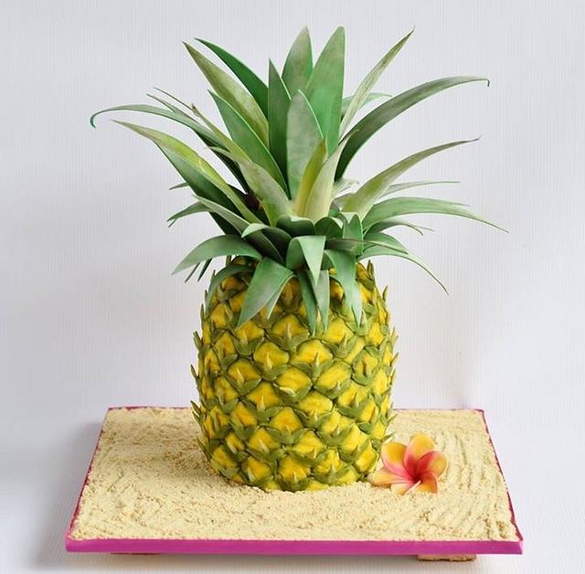 Psych Inspired Pineapple Cake · A Food Shaped Cake · Baking and Food  Decoration on Cut Out + Keep