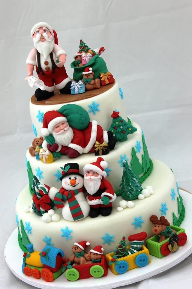 Santa Claus - Cake by Viorica Dinu - CakesDecor