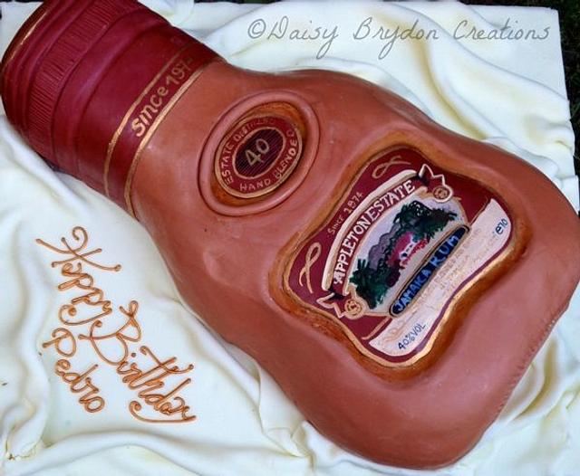 Appleton Rum Cake Decorated Cake by Daisy Brydon CakesDecor