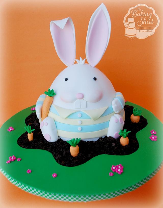 Hoppy Easter! - Decorated Cake by Loren Ebert - CakesDecor