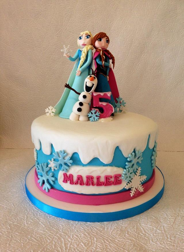 Frozen Cake - Decorated Cake by Cis4Cake - CakesDecor