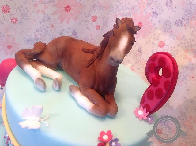 Birthdaycake With Horse Cake By Justlittlecakes Cakesdecor