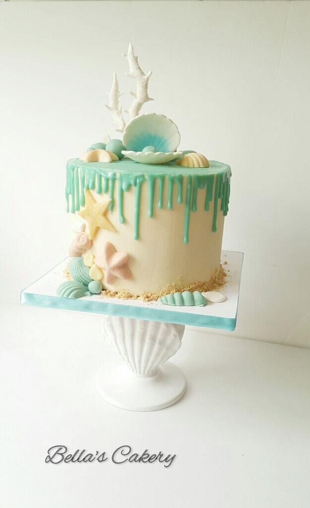 Salt In The Air And Sand In My Hair! - Decorated Cake By - Cakesdecor