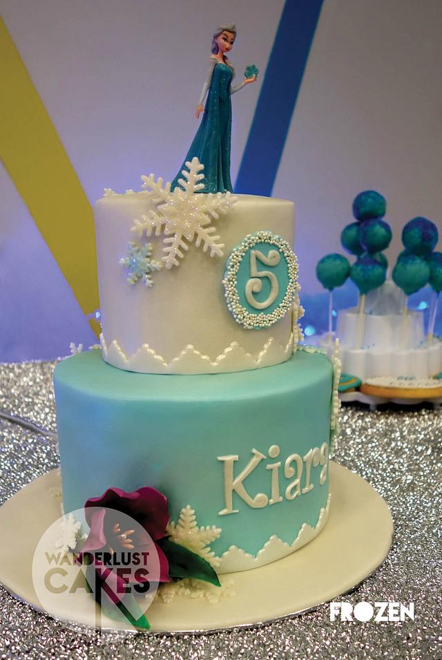 Frozen - Cake by Wanderlust Cakes - CakesDecor