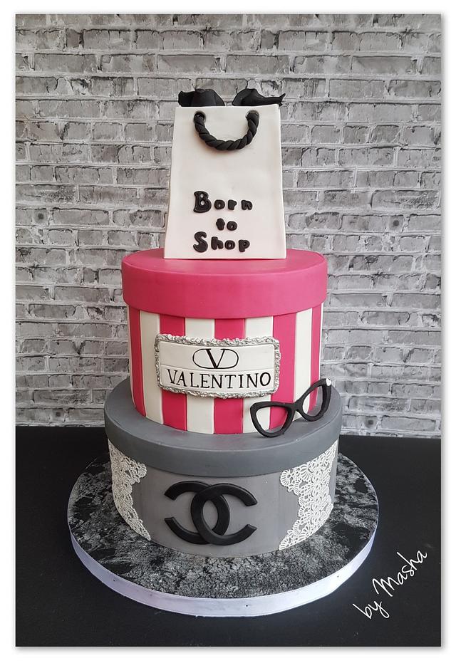 shopaholic cake ideas
