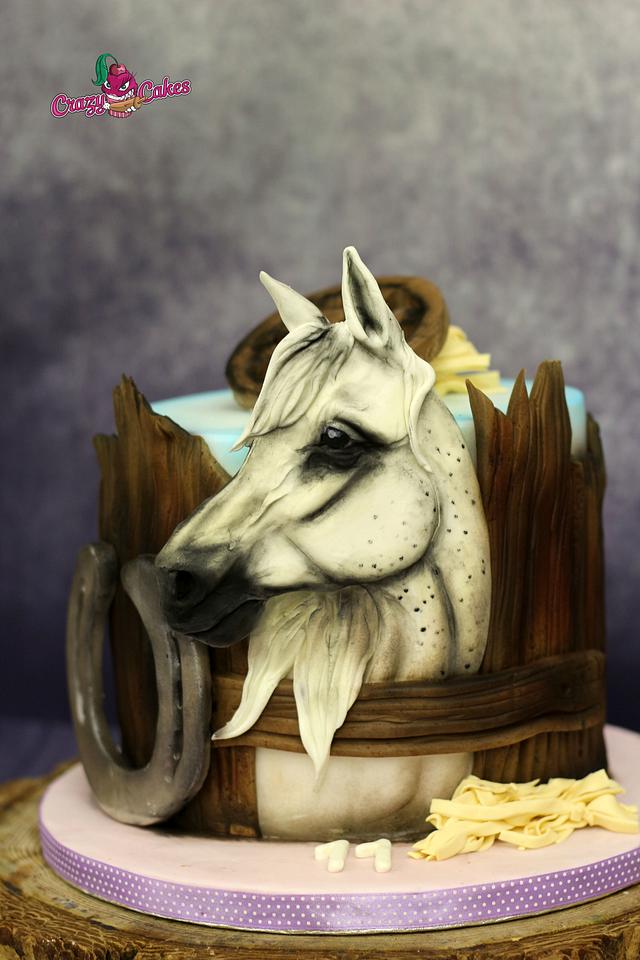 Horse cake Decorated Cake by crazycakes CakesDecor