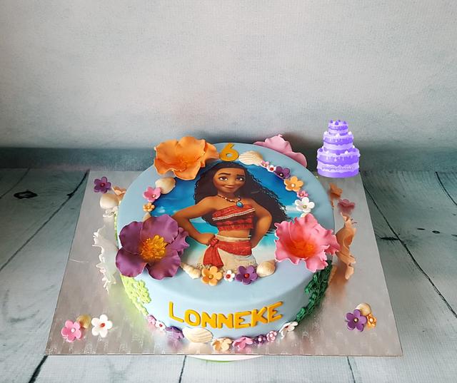 Vaiana Cake By Pluympjescake Cakesdecor