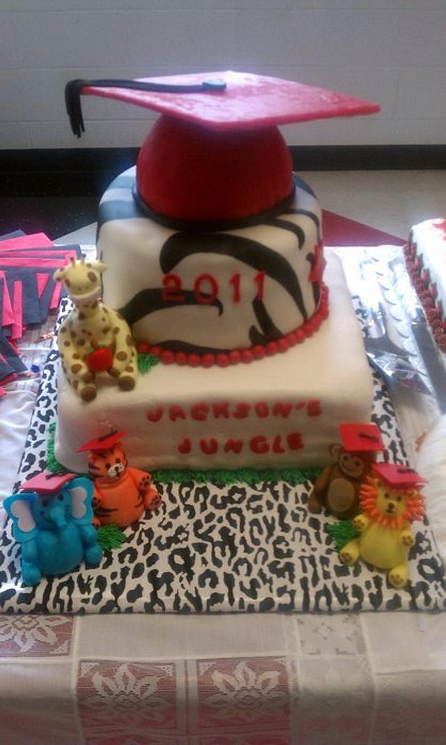 Download Kindergarten Graduation - Cake by Kim Hood - CakesDecor